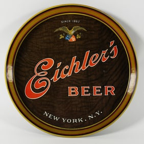 Eichler Beer New York NY Tray PATRIOTIC EAGLE OUTSTANDING