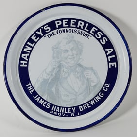 Hanley Peerless Ale Connoisseur Pre-prohibition Porcelain Tray OUTSTANDING