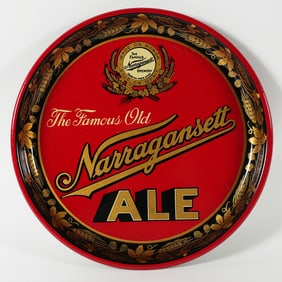 Narragansett Famous Old Ale Tray EXCELLENT