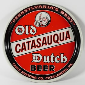 Old Catasauqua Dutch Beer Pennsylvania Best Tray EXCEPTIONAL