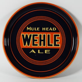 Wehle Mule Head Ale Tray NEAR PERFECT