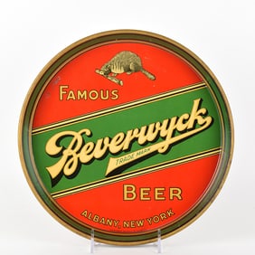 Beverwyck Beer 1930s Serving Tray