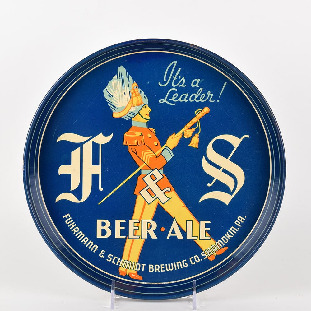 Blatz Beer Back Bar Advertising Display.