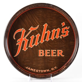 Kuhns Beer 1930s Serving Tray