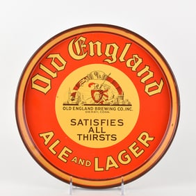 Old England Ale and Lager 1930s Serving Tray