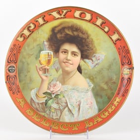 Tivoli Select Lager Pre-Prohibition Serving Tray