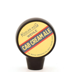 Cab Cream Ale Wehle 1930s Kooler-Keg Plastic Tap Knob