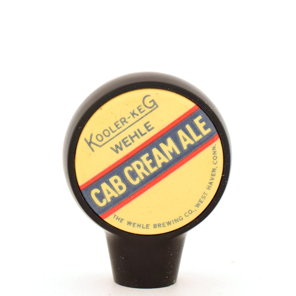 Cab Cream Ale Wehle 1930s Kooler-Keg Plastic Tap Knob (1 of 4)