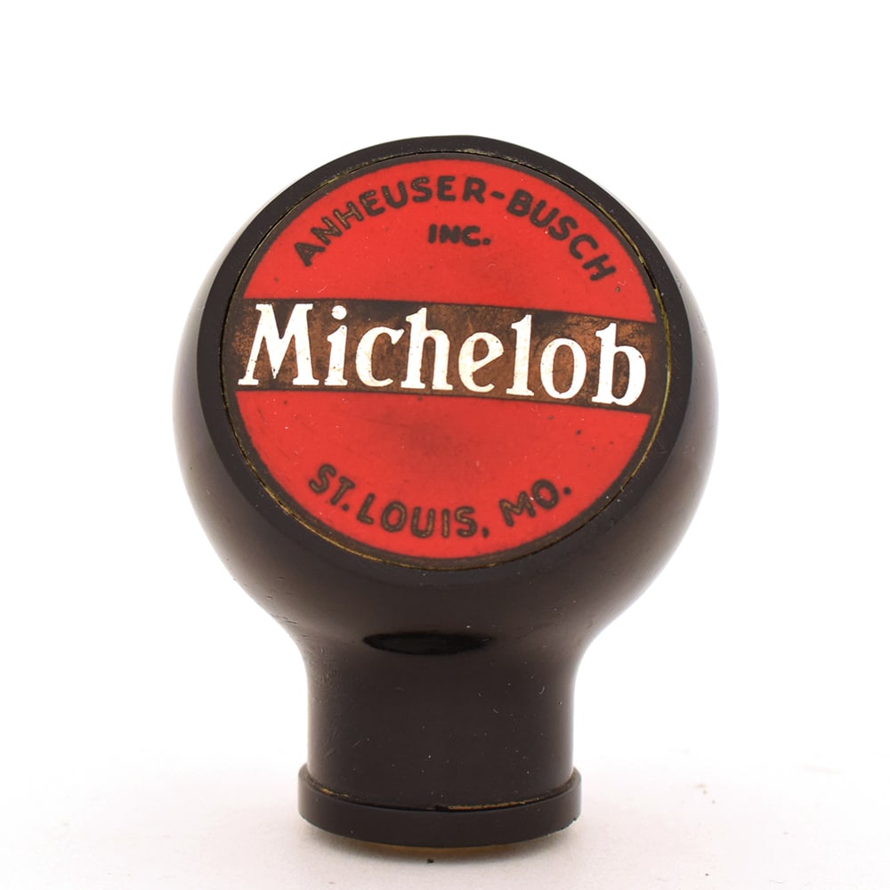 Michelob Beer 1940s 2-Sided Ball Tap Knob (1 of 4)