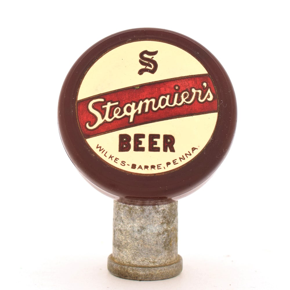 Stegmaier Beer 2-Sided 1940s Tap Knob (1 of 4)