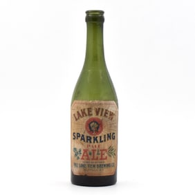 Lake View Sparkling Ale Pre-Prohibition Bottle RARE