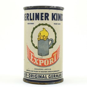Berliner Kindl German Flat Top