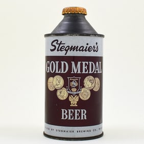 Stegmaier Gold Medal Beer Cone Top 165-31 CLEAN