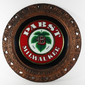 Pabst Milwaukee Pre-Prohibition ROG Sign SCARCE MINTY