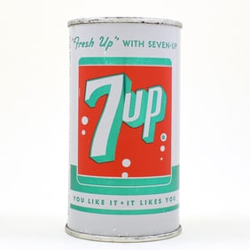 7UP Soda INSERT JUICE TAB ALASKA CLEAN