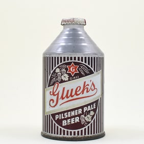 Glueks Beer Crowntainer PALE GOLD CNMT STATEMENT UNLISTED