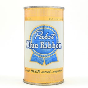 Pabst Blue Ribbon Beer Flat Top NEWARK 110-27 SPOTLESS ORIGINAL