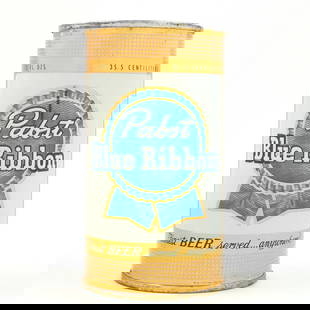 Pabst Blue Ribbon Beer Flat Top NEWARK 110-27 SPOTLESS ORIGINAL: Reference: USBC 110-27 Business Name: Pabst Brewing Co., Newark, New Jersey Manufacturer/Plant: