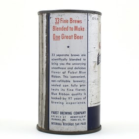 Pabst Blue Ribbon Beer Flat Top SILVER SIDE PANELS IRTP 111-21