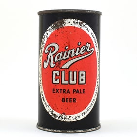 Rainier Club Beer Bank Lid Flat Top 117-30