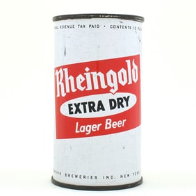 Rheingold Beer Bank Lid Flat Top TOUGH IRTP 124-3