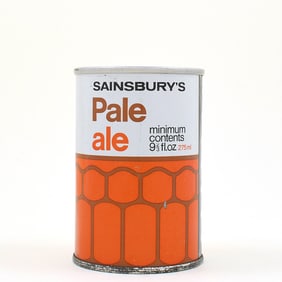 Sainsburys Pale Ale English 9-2/3 Ounce Pull Tab