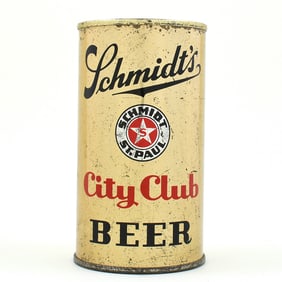 Schmidts City Club Beer Instructional Flat Top 130-1 OI 744