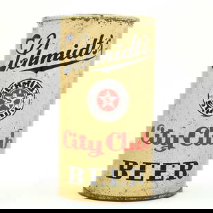 Schmidts City Club Beer Instructional Flat Top 130-1 OI 744: Reference: USBC 130-1, OI 744 Business Name: Jacob Schmidt Brewing Co., St. Paul, Minnesota Manufa