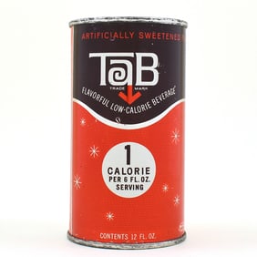 Tab Diet Soda Flat Top EUSTICE FLORIDA NEAR MINT
