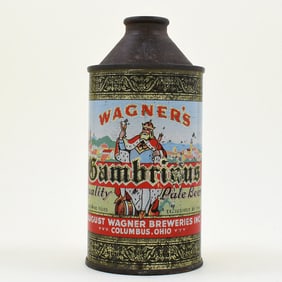 Wagners Gambrinus Beer Cone Top IRTP 188-22
