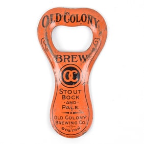 Old Colony Brew Stout Bock Pale Pre-Prohibition Painted Bottle Opener