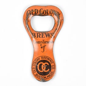 Old Colony Brews Pre-Prohibition Painted Bottle Opener