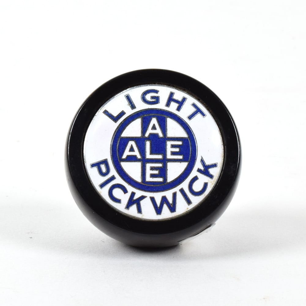 Pickwick Light Ale Pre- Or Just Post-Prohibition Ball Tap Knob MINTY (1 of 4)