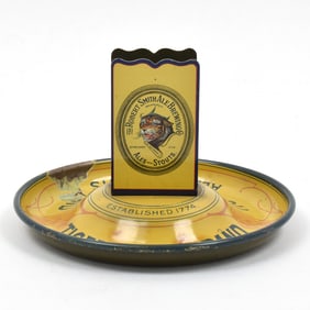 Robert Smith Ale Brewing Pre-Prohibition Tin Ash Tray