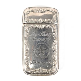 Adam Scheidt Brewing Pre-Prohibition Match Safe