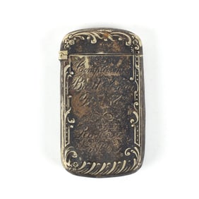 Bartholomay Brewing Pre-Prohibition Match Safe ALWAYS LEADING