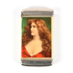 Bergner and Engel Tannhaeuser Pre-Prohibition Full Color Celluloid Wrap Match Safe