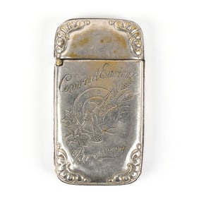 Conrad Eurichs Brewery Pre-Prohibition Match Safe