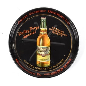 Adam Scheidt Valley Forge Special Pre-Prohibition Tip Tray