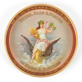 Bartholomay Pre-Prohibition Tip Tray NEAR MINT