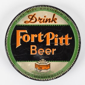 Fort Pitt Beer 1930s Tip Tray