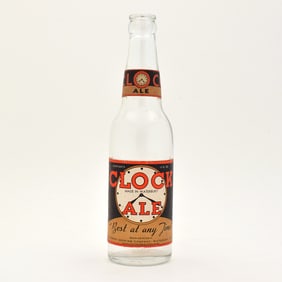 Clock Ale 1930s Bottle SHARP