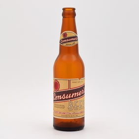 Consumers Beer 1930s Bottle