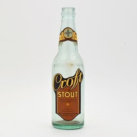 Croft Stout 1930s Bottle
