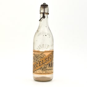 Excelsior Ale Pre-Prohibition Blob Top Bottle