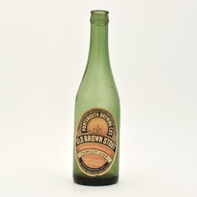 Old Brown Stout Portsmouth Brewing Pre-Prohibition Bottle