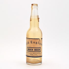Old England Bock Beer 1930s Bottle