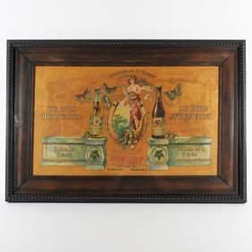 DuBois Budweiser Wurzburger Lets Meet And Be Friends Pre-Proh Meyercord Sign