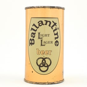 Ballantine Light Lager Beer Flat Top 34-5