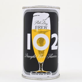 Brew 102 Pale Dry Brew Flat Top LESS SHADING IN BEER 41-36